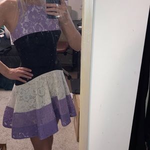 Alex Perry tight waist dress